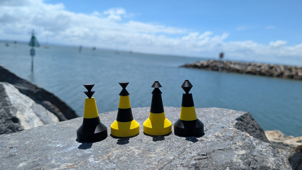 Cardinal IALA A Buoyage Training Set - Navigation and sailing
