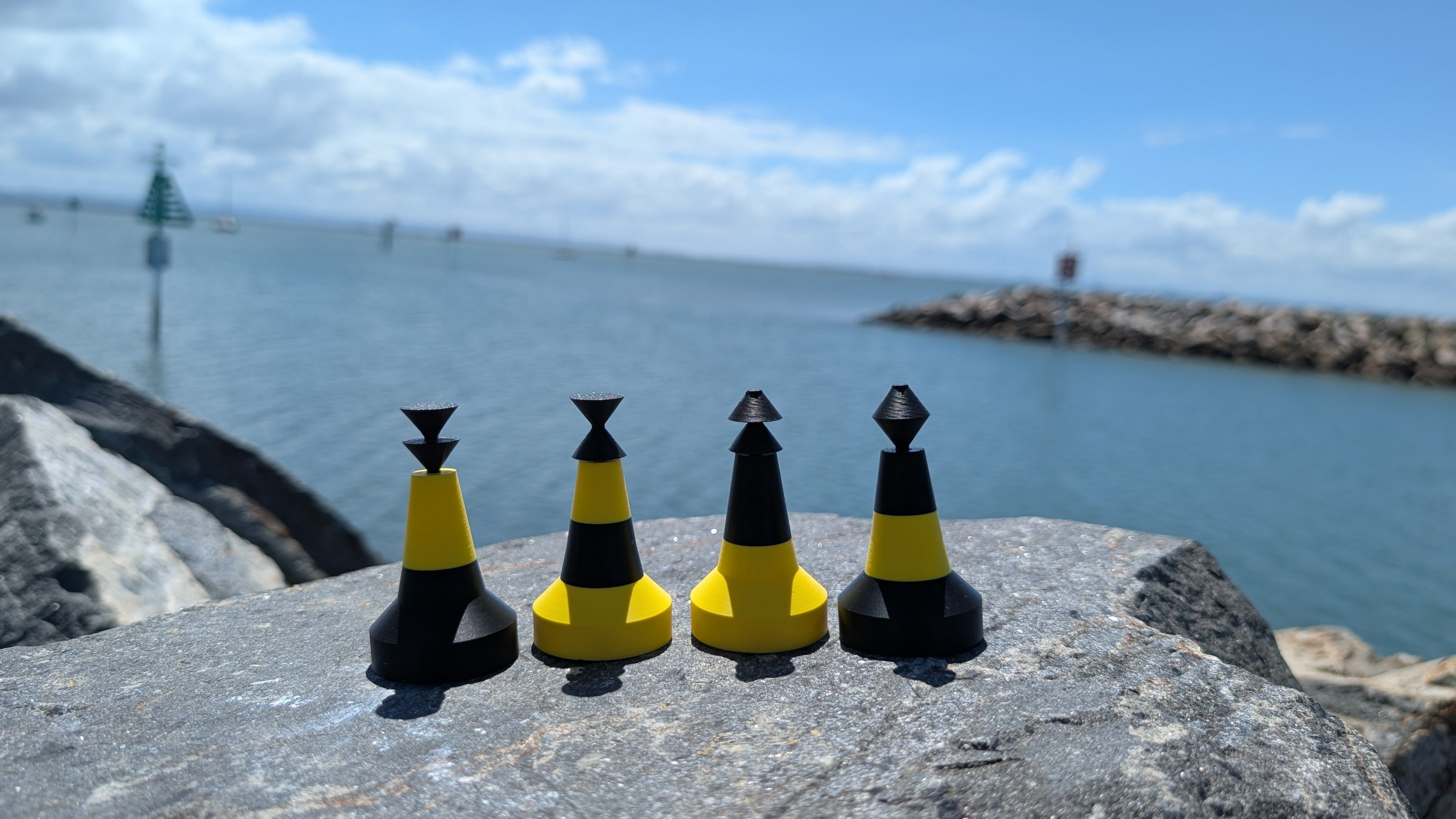 Cardinal IALA A Buoyage Training Set - Navigation and sailing